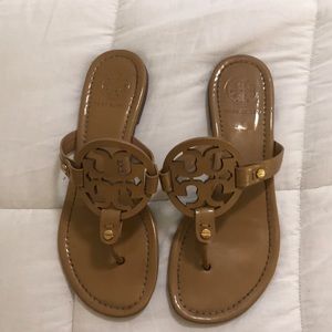 Tory Burch Miller in Shade Sand Patent
